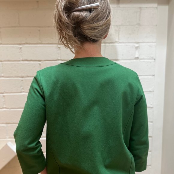 COS Statement Green Jacket Dress with Pockets - Picture 3 of 8